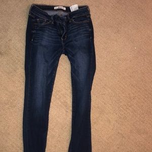 Abercrombie and Fitch dark wash skinny jeans